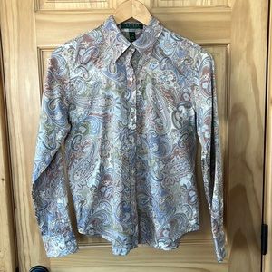 Lauren - Ralph Lauren Petite button down shirt